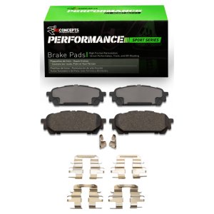 Saab 9-2X Brake Pads - Rear - R1 Concepts - Performance Sport - `03-`08